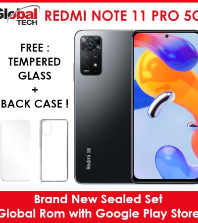 小米红米Note 11 Pro 5G 128GB/全球版(免费:钢化玻璃+后盖) 小米红米Note 11 Pro 5G 128GB/全球版(免费:钢化玻璃+后盖)
