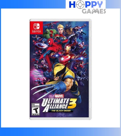 *现金+免费送货*漫威终极联盟黑订单任天堂Switch *现金+免费送货*漫威终极联盟黑订单任天堂Switch