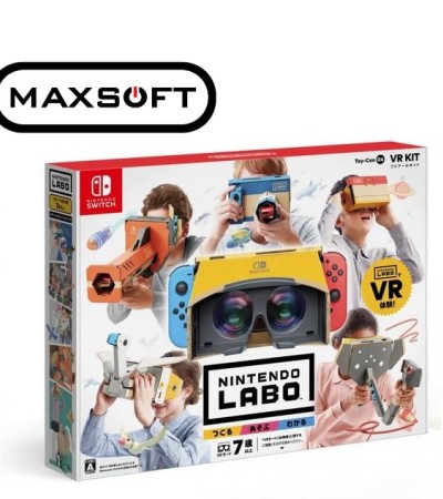 任天堂Labo™玩具展04:VR套件(全套)-任天堂Switch 任天堂Labo™玩具展04:VR套件(全套)-任天堂Switch